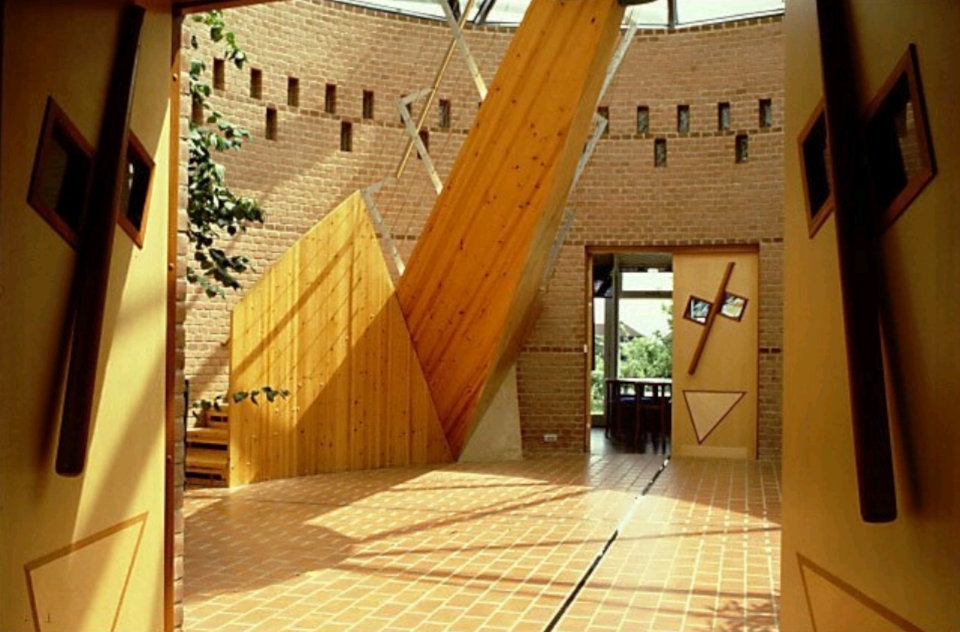 Экологический дом Villa Vision, гостиная