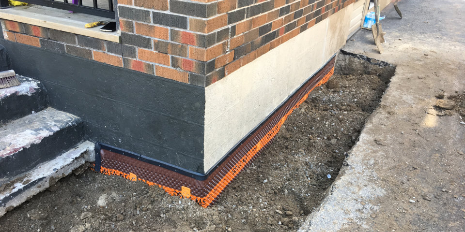 Выполнение гидроизоляции зимой