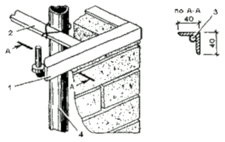 Шкворень навески ворот