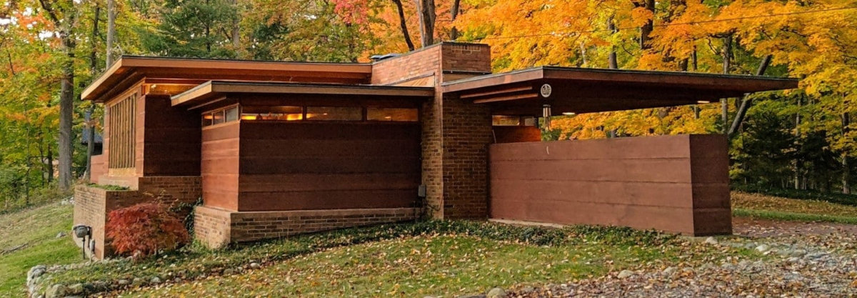 Дом Гётш-Винклер (Goetsch-Winckler House) — проект Фрэнка Ллойда Райта, внешний вид