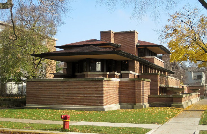 Дом Роби (Frederick Robie House) — проект Фрэнка Ллойда Райта