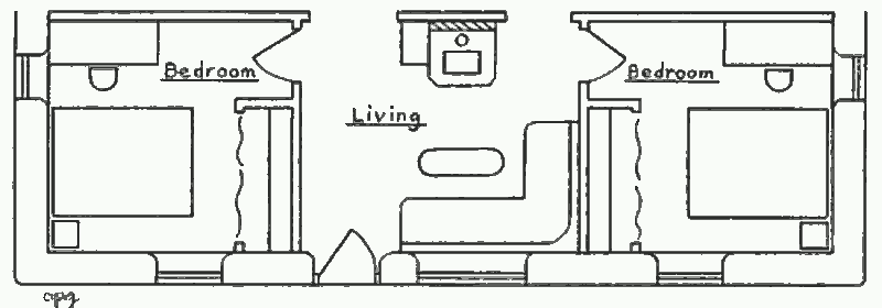 Проект растущего дома Sweet Spot, план пристройки