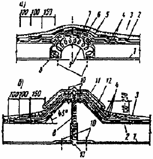 Примеры решений деформационных швов
