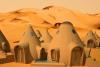 Внешний вид землебитного купольного дома Enviro Earthbag Dome