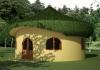 Внешний вид землебитного дома Hobbit House